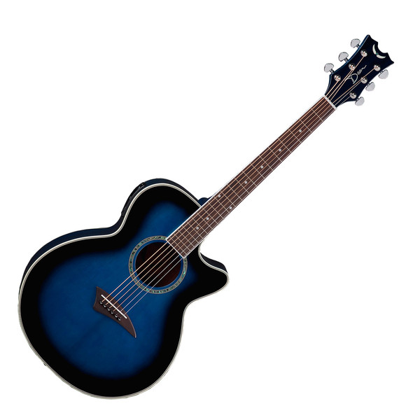 Dean Performer Electric Acoustic Guitar, Blue Burst