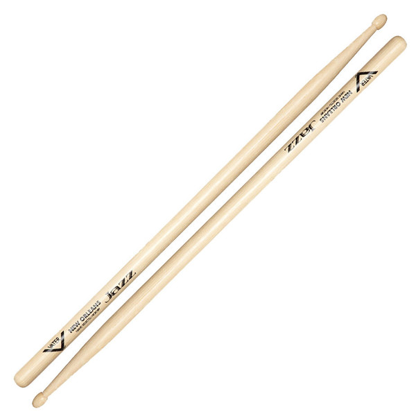 Vater Hickory New Orleans Jazz Wood Tip Drumsticks