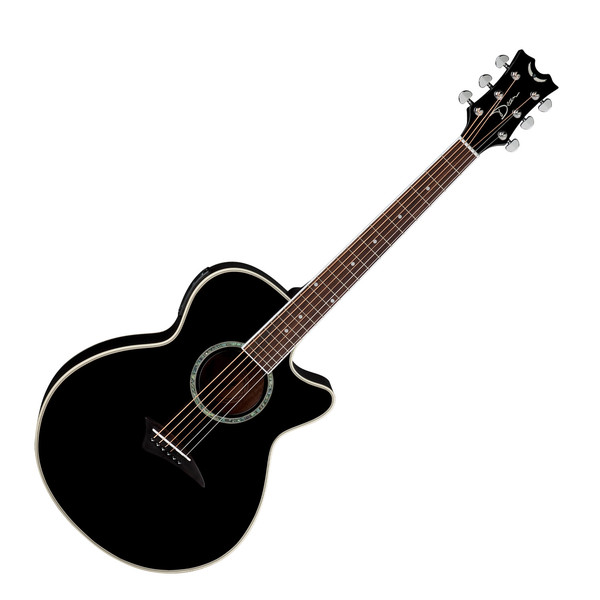 Dean Performer Electric Acoustic Guitar, Classic Black