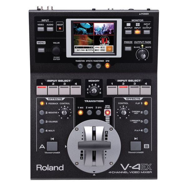 Roland V-4EX 4 Channel Video Switcher/Mixer