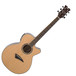 Dean Performer Electric Acoustic Guitar, Gloss Natural