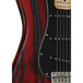 Fender Limited Edition Sandblasted Stratocaster, Crimson Red Trans