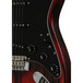 Fender Limited Edition Sandblasted Stratocaster, Crimson Red Trans