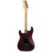 Fender Limited Edition Sandblasted Stratocaster, Crimson Red Trans