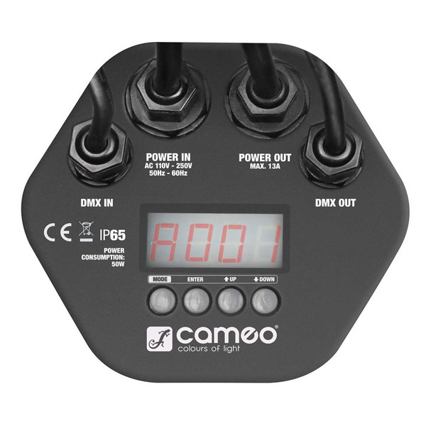 Cameo 12 x 3W Tri-Colour RGB LED Outdoor Par Can