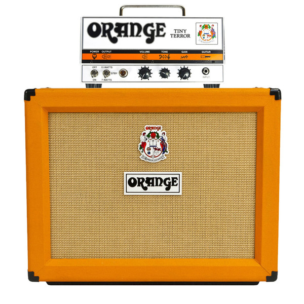 DISC Orange Tiny Terror Guitar Amp Head + PPC112 Cabinet Bundle