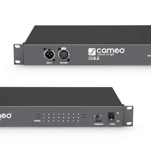 Cameo SB8.3 8 Channel 3-Pin DMX Splitter/Booster