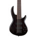 Dean Edge Active EQ 6 String Bass Guitar, Trans Black