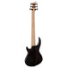 Dean Edge Active EQ 6 String Bass Guitar, Trans Black