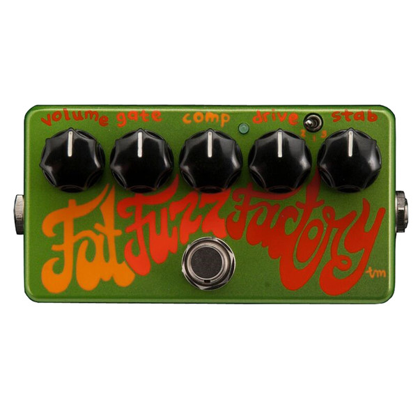 Z.Vex Fat Fuzz Factory Hand Painted Guitar Pedal