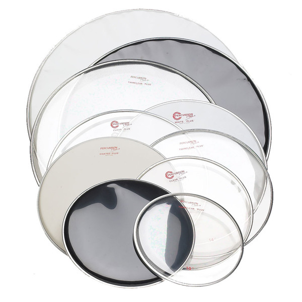 Percussion Plus Drum Head - Single Ply Clear Plus, 15" (38 cm)