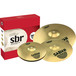 Pearl Export EXX 22'' Fusion Drums, Arctic Sparkle w/ Sabian Cymbals