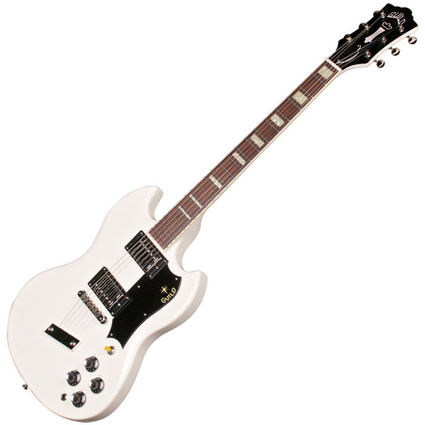 Guild Newark St S-100 Polara, White
