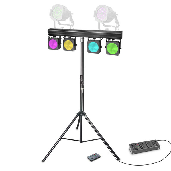 Cameo Multi Par Set 4 x 30W COB LED Lighting System