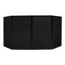 Equinox Foldable DJ Screen Black, Includes Bag
