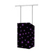 Equinox MICRON DJ Booth Tri LED Starcloth System, Black Cloth