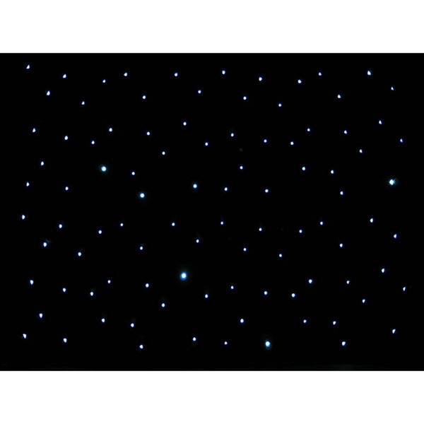 LEDJ DMX 8 X 4 5m LED Starcloth System Black Cloth CW At Gear4music LEDJ DMX 8 X 4 5m LED Starcloth System Black Cloth CW At Gear4music