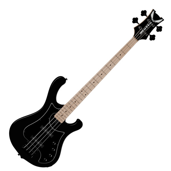 Dean Motto Bass Guitar, Classic Black