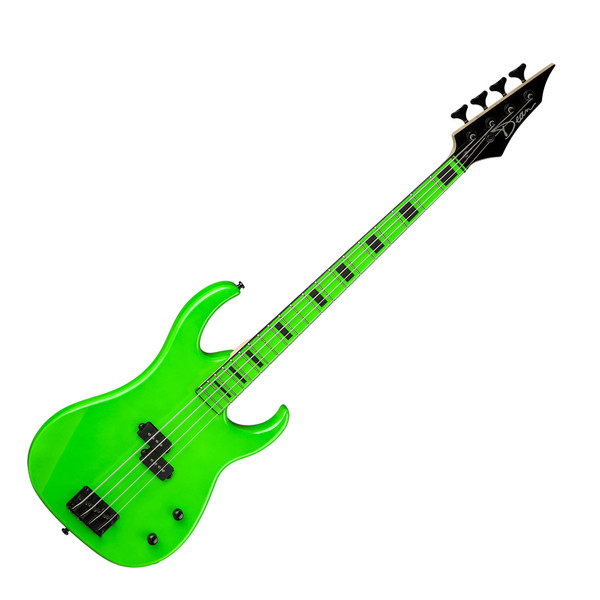 Dean Custom Zone Bass Guitar, Nuclear Green