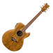 Dean Performer Florentine Electro Acoustic, Spalt Maple