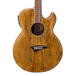 Dean Performer Florentine Electro Acoustic, Spalt Maple