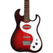 Danelectro 63 Double Cutaway Electric Guitar, Red Sparkle Burst