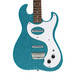 Danelectro 63 Double Cutaway Electric Guitar, Turquoise Metal Flake