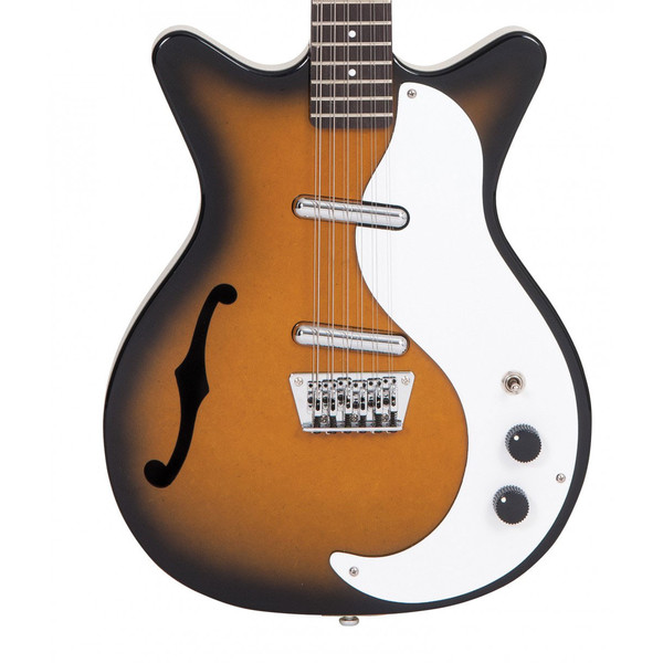 ダンエレクトロ　DC59 Danelectro DC59 12-strunowa gitara czerwona : Amazon.pl