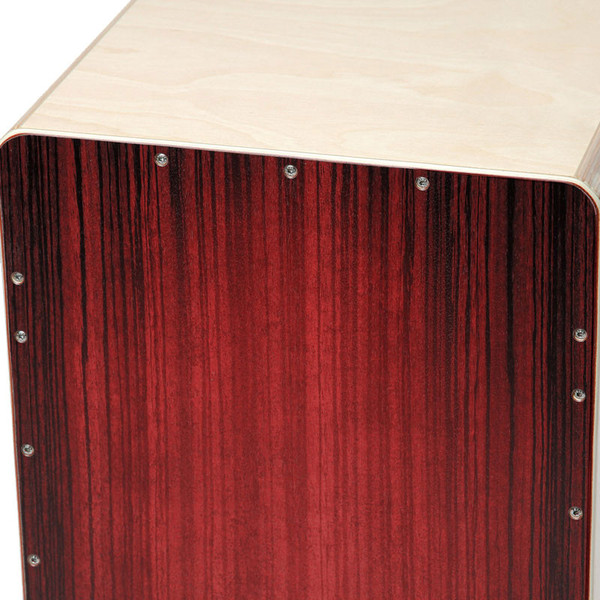 Sela Varios Pre Assembled Cajon with Removable Snare System, Red
