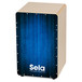 Sela Varios Pre Assembled Cajon with Removable Snare System, Blue