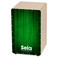 Sela Varios Pre Assembled Cajon with Removable Snare System, Green
