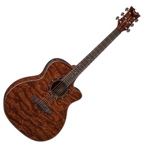 Dean Exotica Aphex Electro Acoustic Guitar, Natural Bubinga