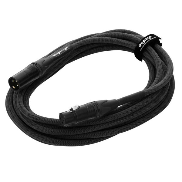 Orange 20ft XLR/XLR Microphone Cable, Black