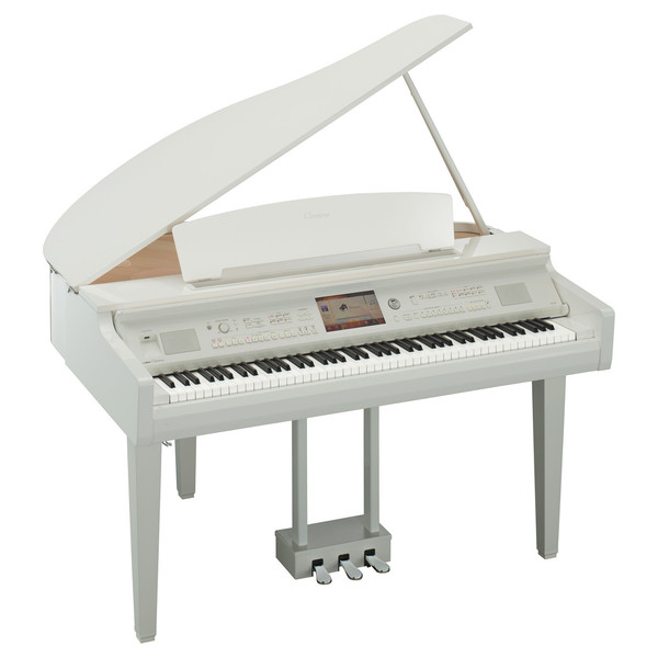 Yamaha Clavinova CVP709 Digital Grand Piano, Polished White