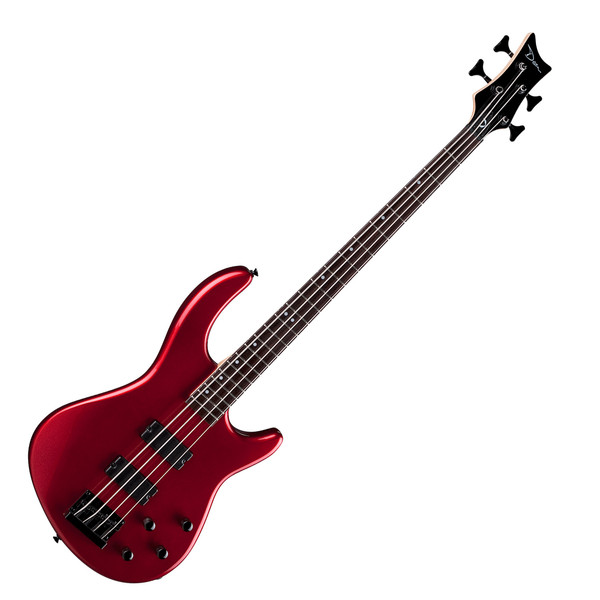 Dean Edge 10 Bass w/Active EQ, Metallic Red