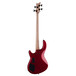 Dean Edge 10 Bass w/Active EQ, Metallic Red