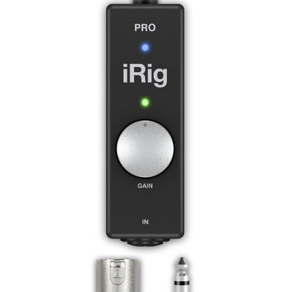 IK Multimedia iRig Pro Audio/MIDI Interface for iOS Devices and Mac