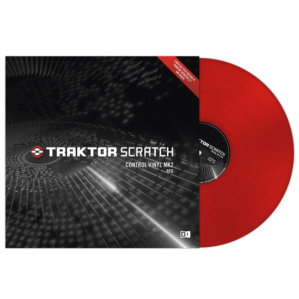 Native Instruments Traktor Scratch Control Vinyl MK2 Red