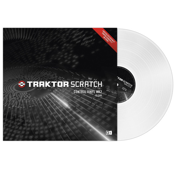 Native Instruments Traktor Scratch Control Vinyl MK2 Clear