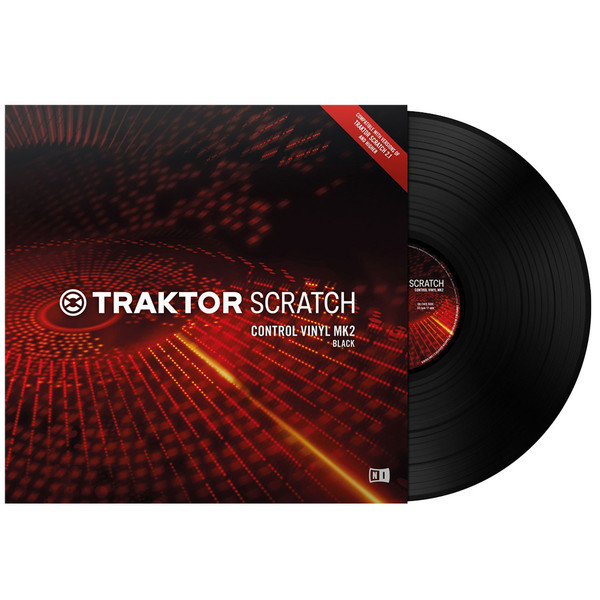 Native Instruments Traktor Scratch Control Vinyl MK2 Black