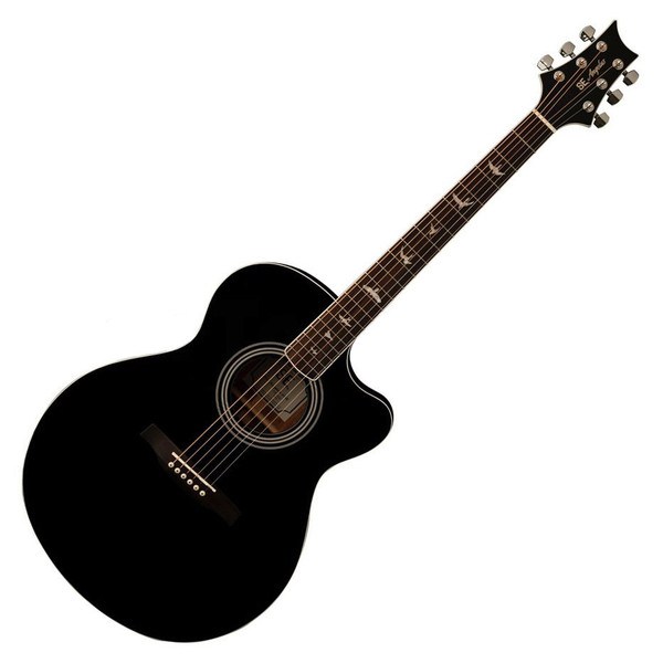 PRS SE Angelus A10E Electro Acoustic Guitar, Black