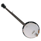 Ozark 2104GL 5 String Banjo, Left-Handed with Gig Bag