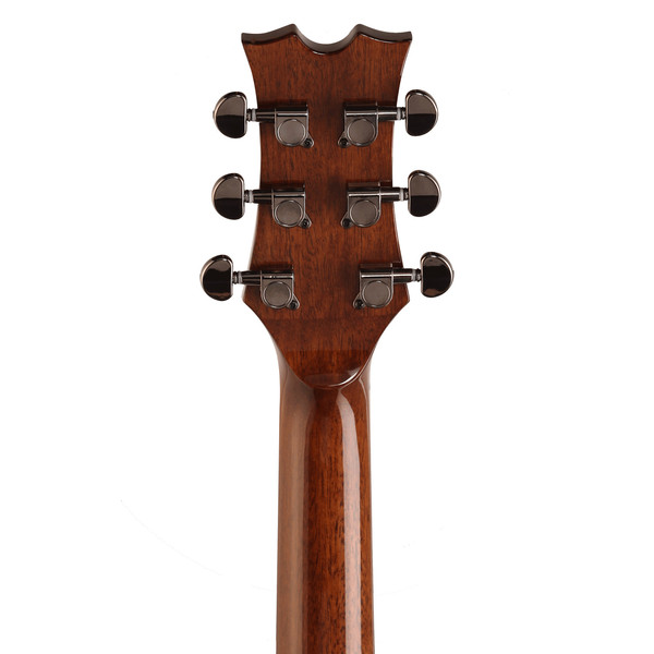 Dean Resonator Thin Body Electric Resonator Guitar, Black/Chrome