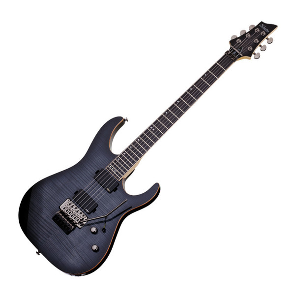 Schecter Banshee 6 Active FR, Trans Black Burst