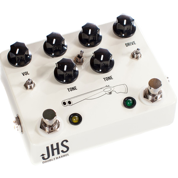 JHS Pedals Double Barrel 2 in 1 Dual Overdrive Pedal at