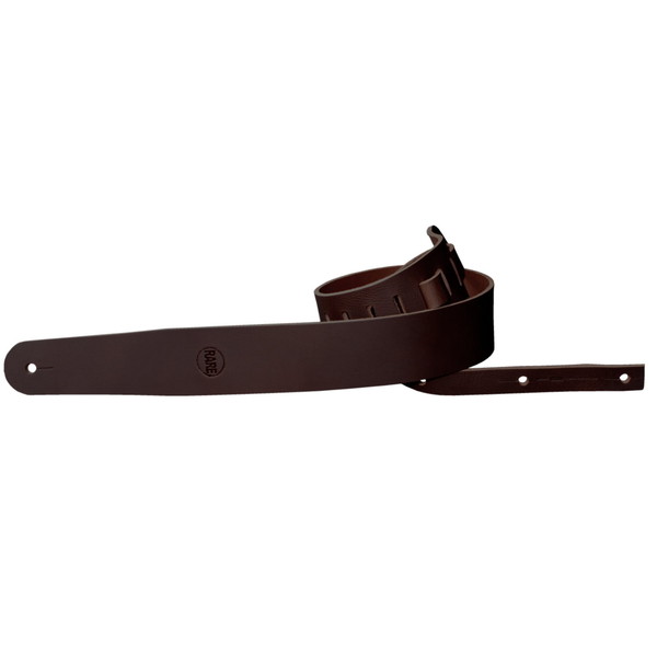  Richter 1153 RARE Raw II Guitar Strap; Brown