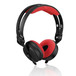 Zomo Velour Earpad Set for Sennheiser HD-25, Red