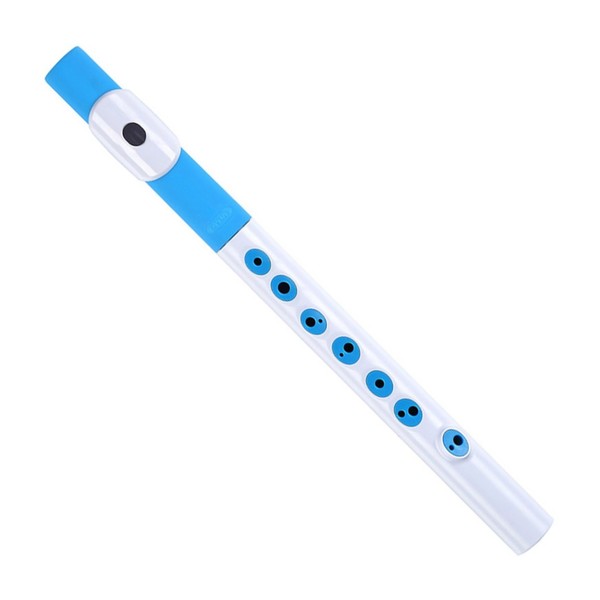 Nuvo TooT in White with Blue Trim