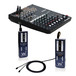 Wi Digital AudioStream Pro SL, Stereo Lavalier with Monitoring 
