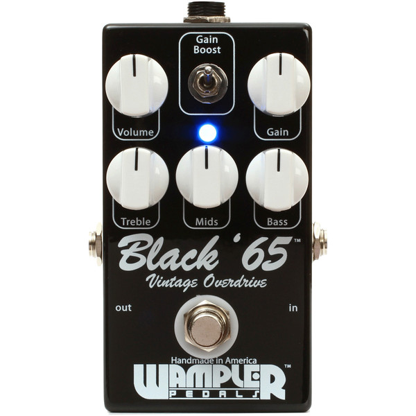 Wampler Black 65 Overdrive Guitar Effects Pedal